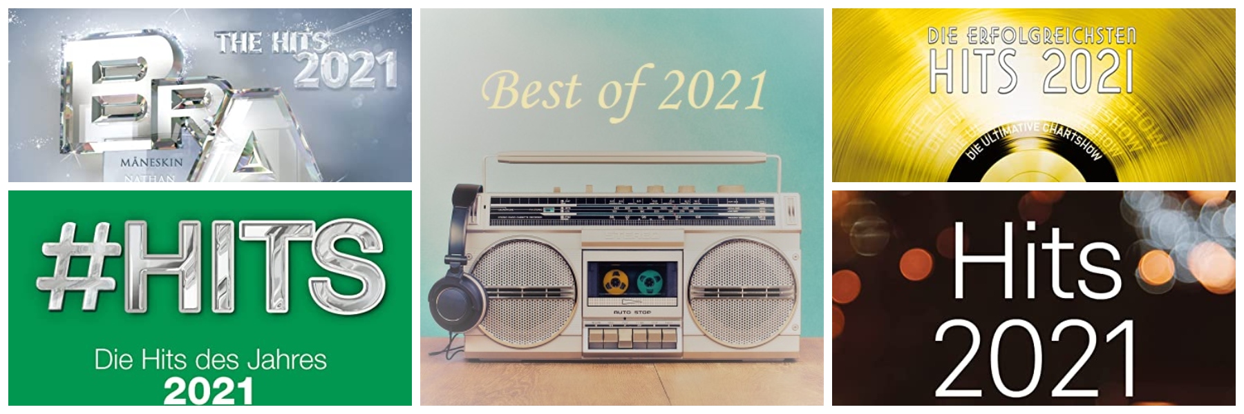 Best of 2021 – Die größten Hits aus den deutschen Charts