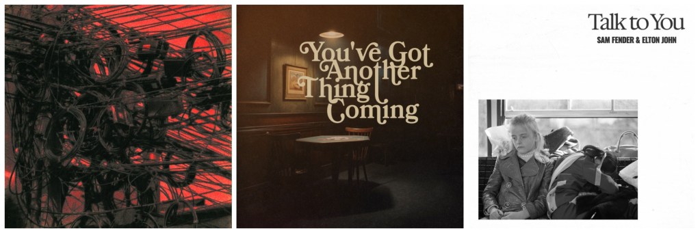 Artwork f&uuml;r den Song 'PIXELATED KISSES' von Joji mit einer abstrakten, dunklen Komposition.